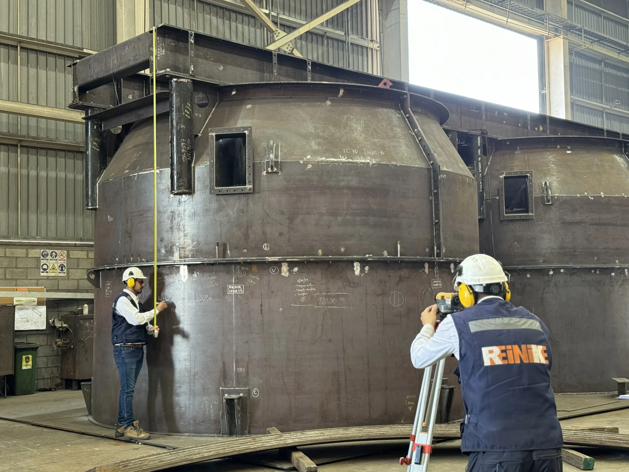 Control dimensional en fabricación metalmecánica