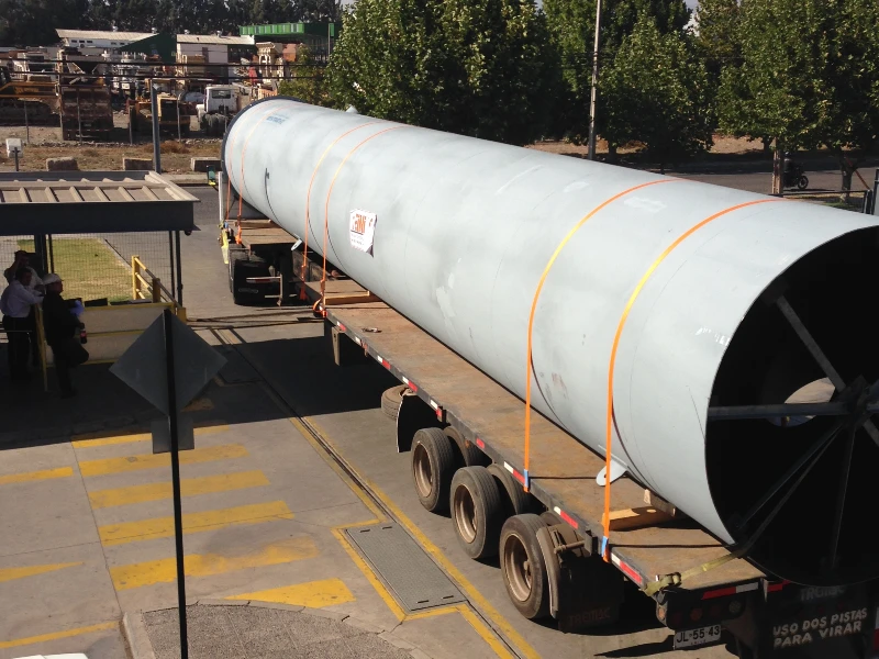 Conducto de gran tamaño