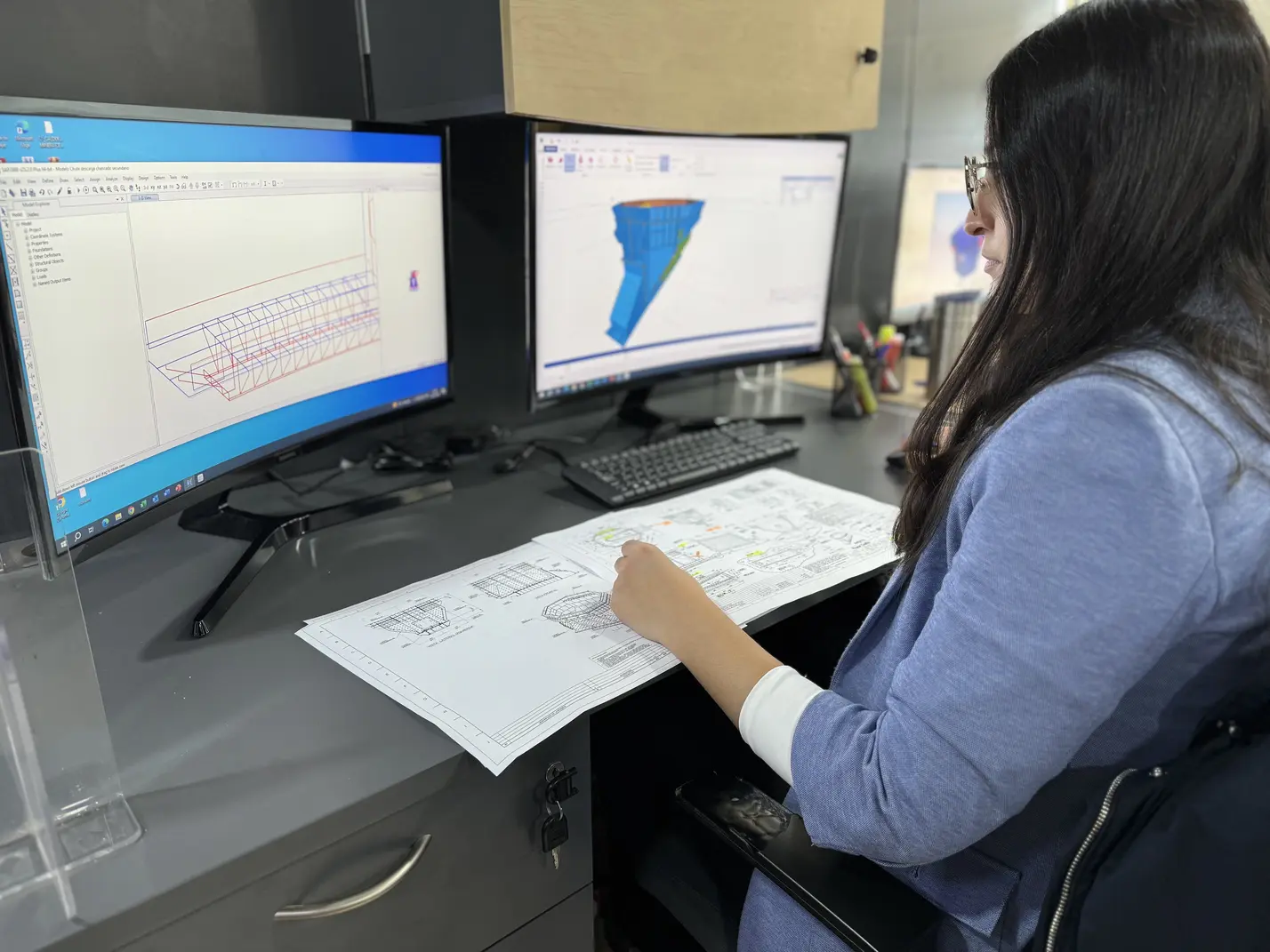 modularización 3D vs stick built